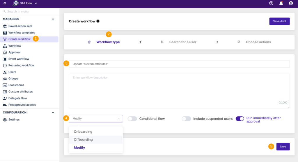 Step 1. Creating a workflow