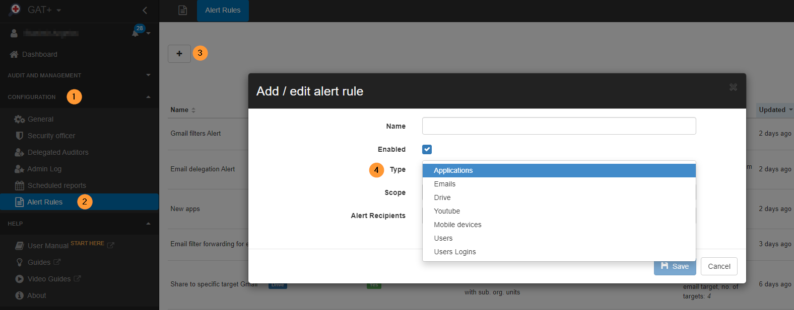 Step 1. Adding alert rule