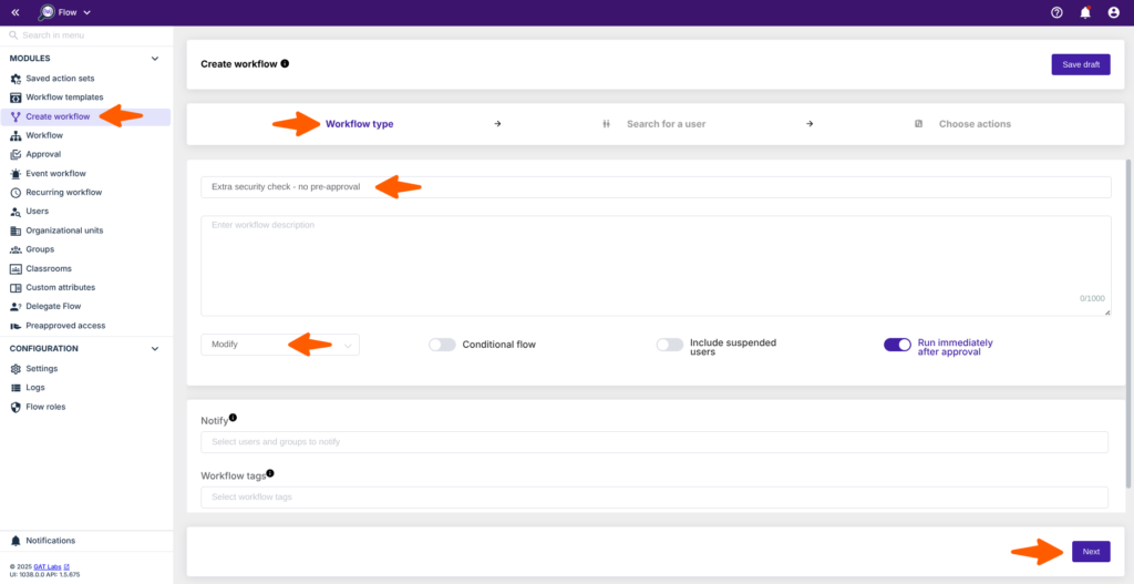 Add Second Approval Step to Workflows in GAT Flow